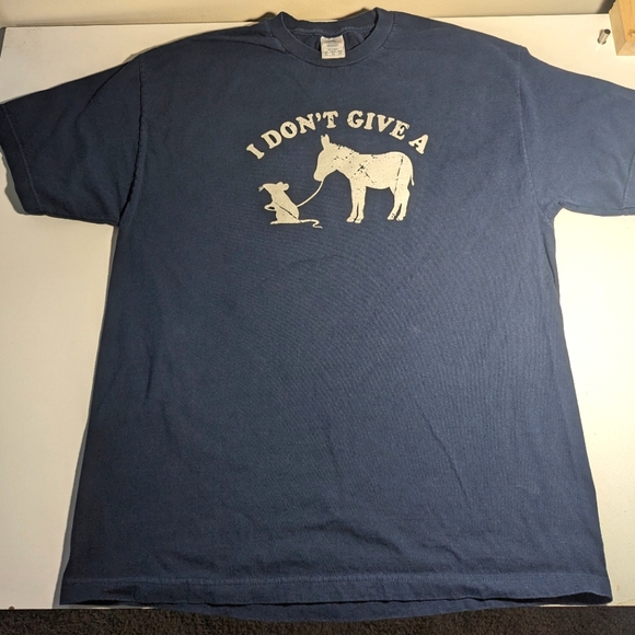 Alstyle Apparel Blue XL Graphic Tee - Picture 1 of 5